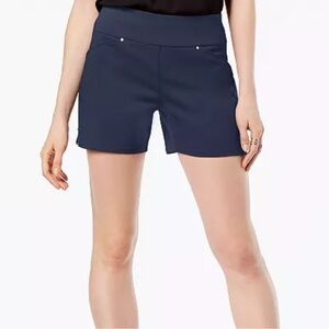 INC International Concepts Women's Mid Rise Pull-On Short